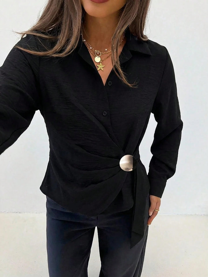 Cămașă SHEIN, negru