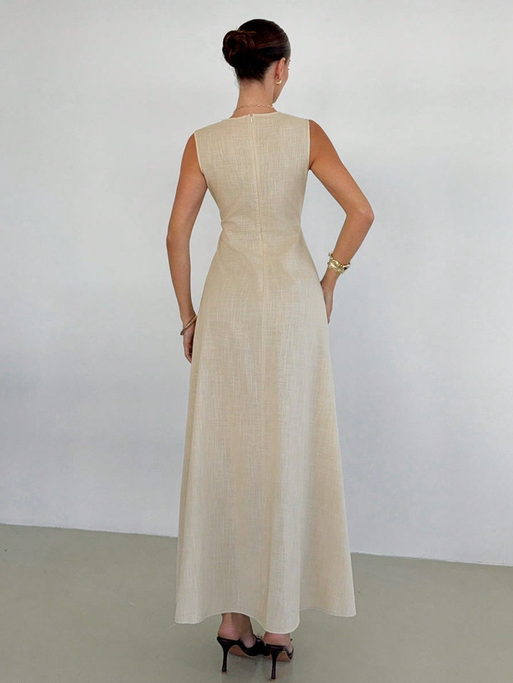 Rochie maxi SHEIN, portocaliu