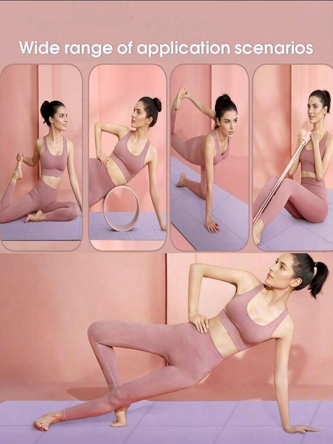 Saltea de yoga SHEIN, mov