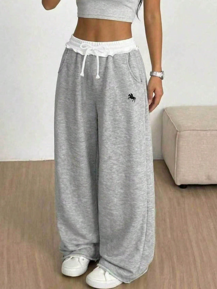 Pantaloni SHEIN, gri