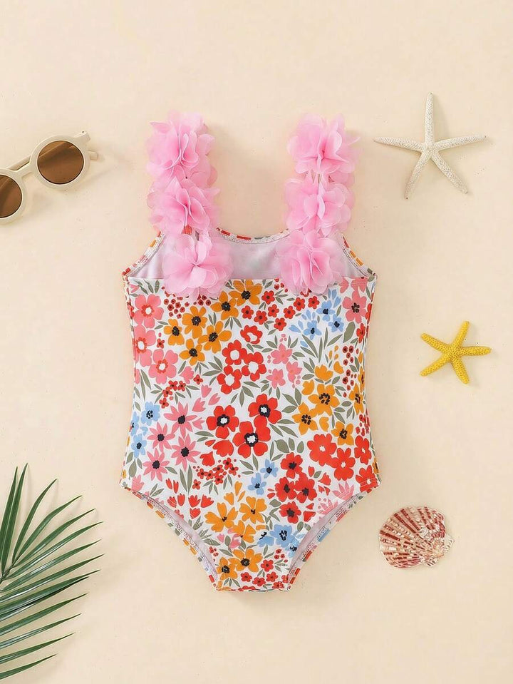 Costum de baie SHEIN, mix culori