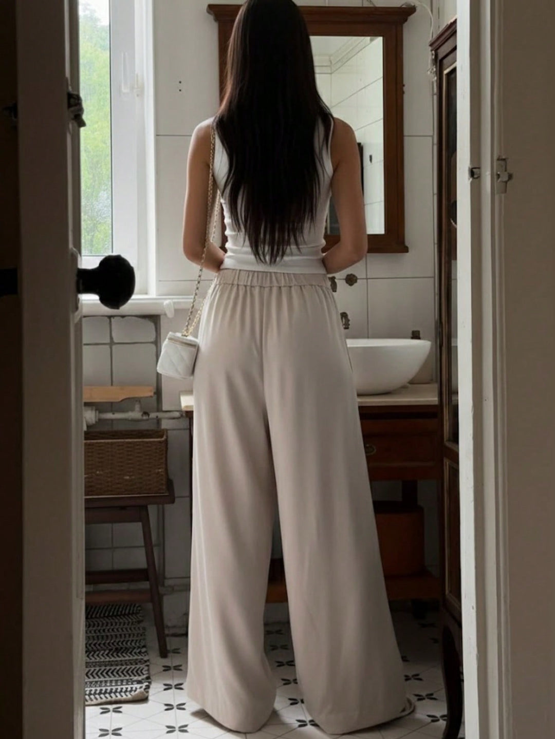 Pantaloni SHEIN, bej