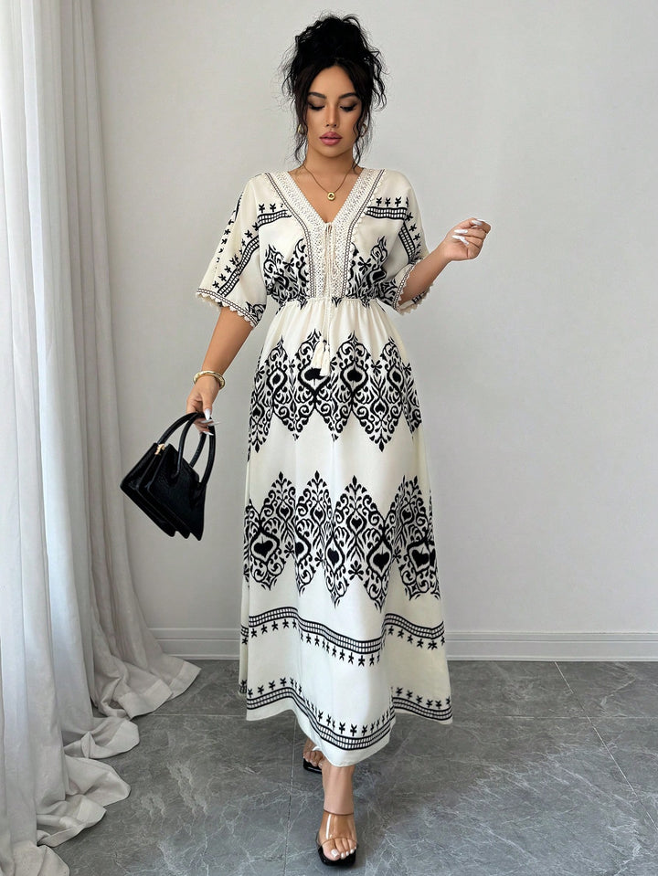 Rochie maxi SHEIN, portocaliu
