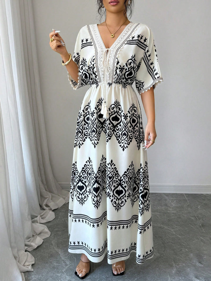 Rochie maxi SHEIN, portocaliu