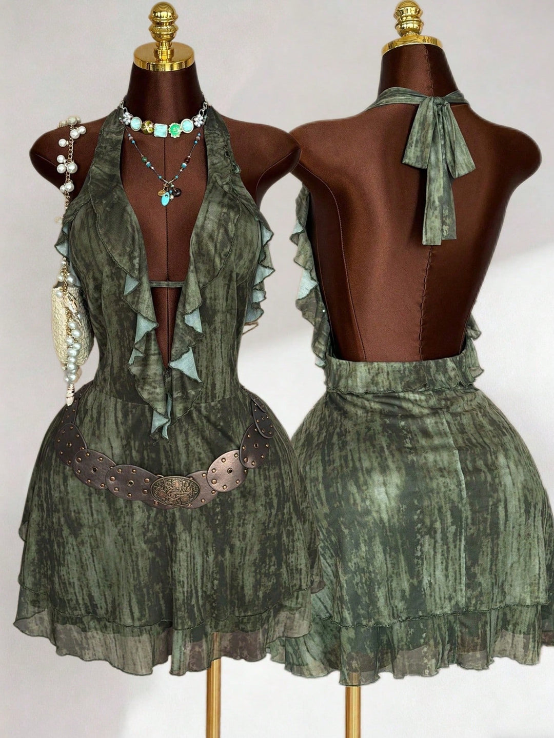 Rochie SHEIN, verde