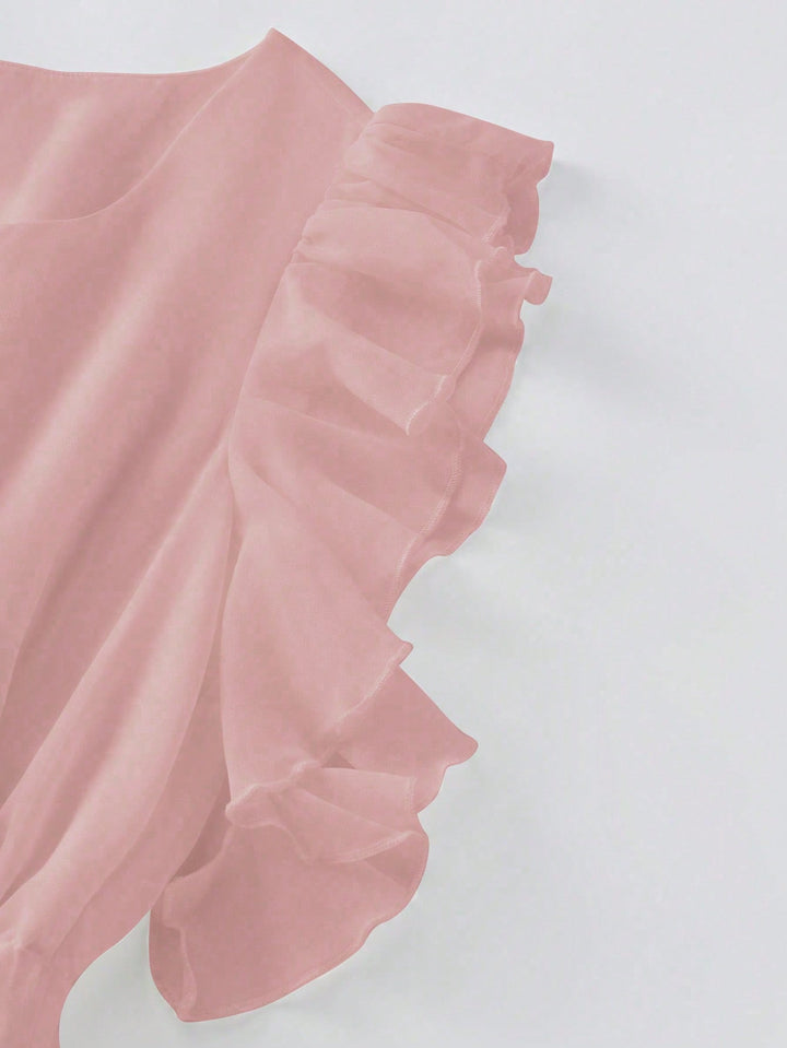 Rochie maxi SHEIN, roz