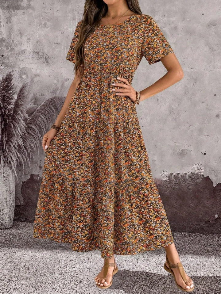 Rochie midi SHEIN, galben