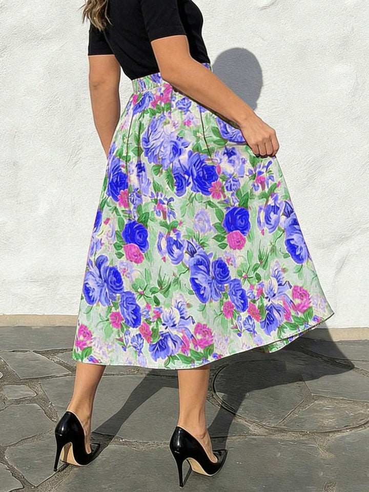 Fustă maxi SHEIN, verde