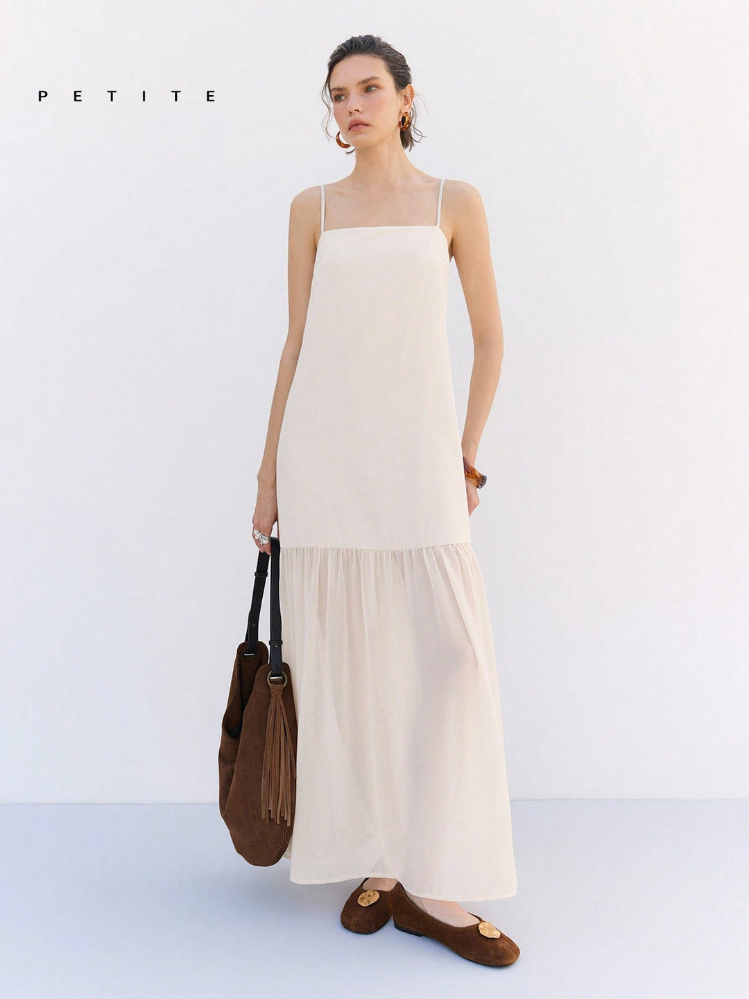 SHEIN Maxi Dress, Beige