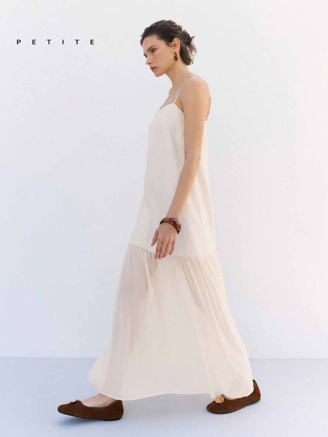 SHEIN Maxi Dress, Beige