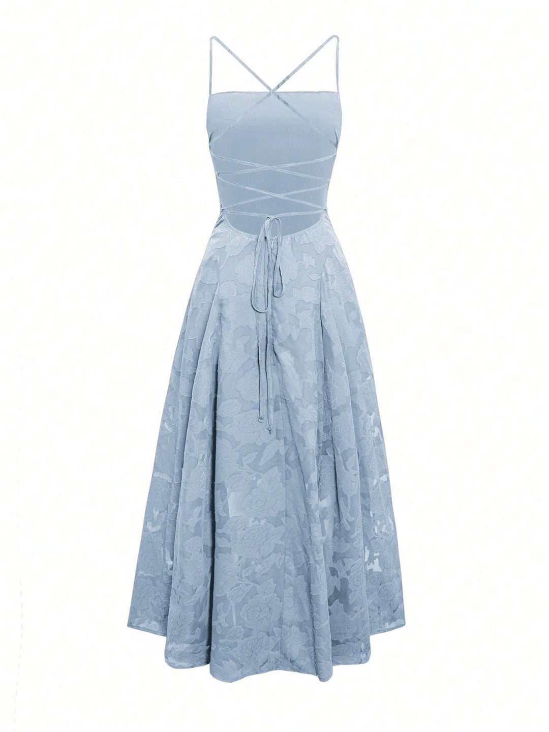 Rochie maxi SHEIN, albastru