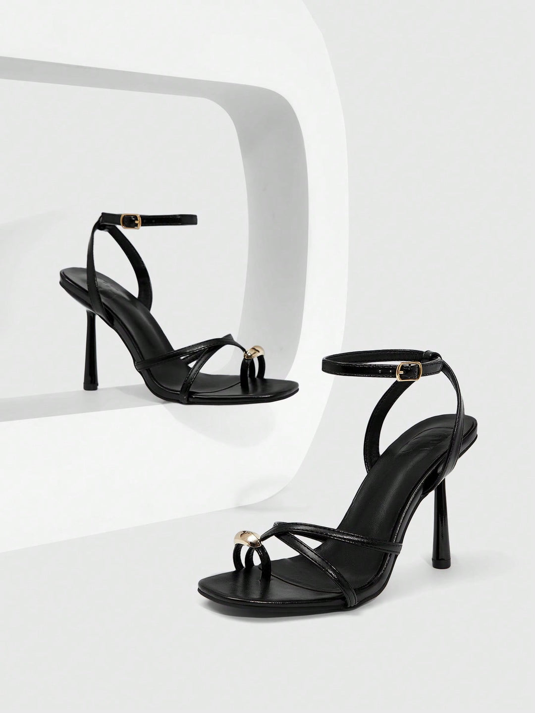 Sandale SHEIN, negru