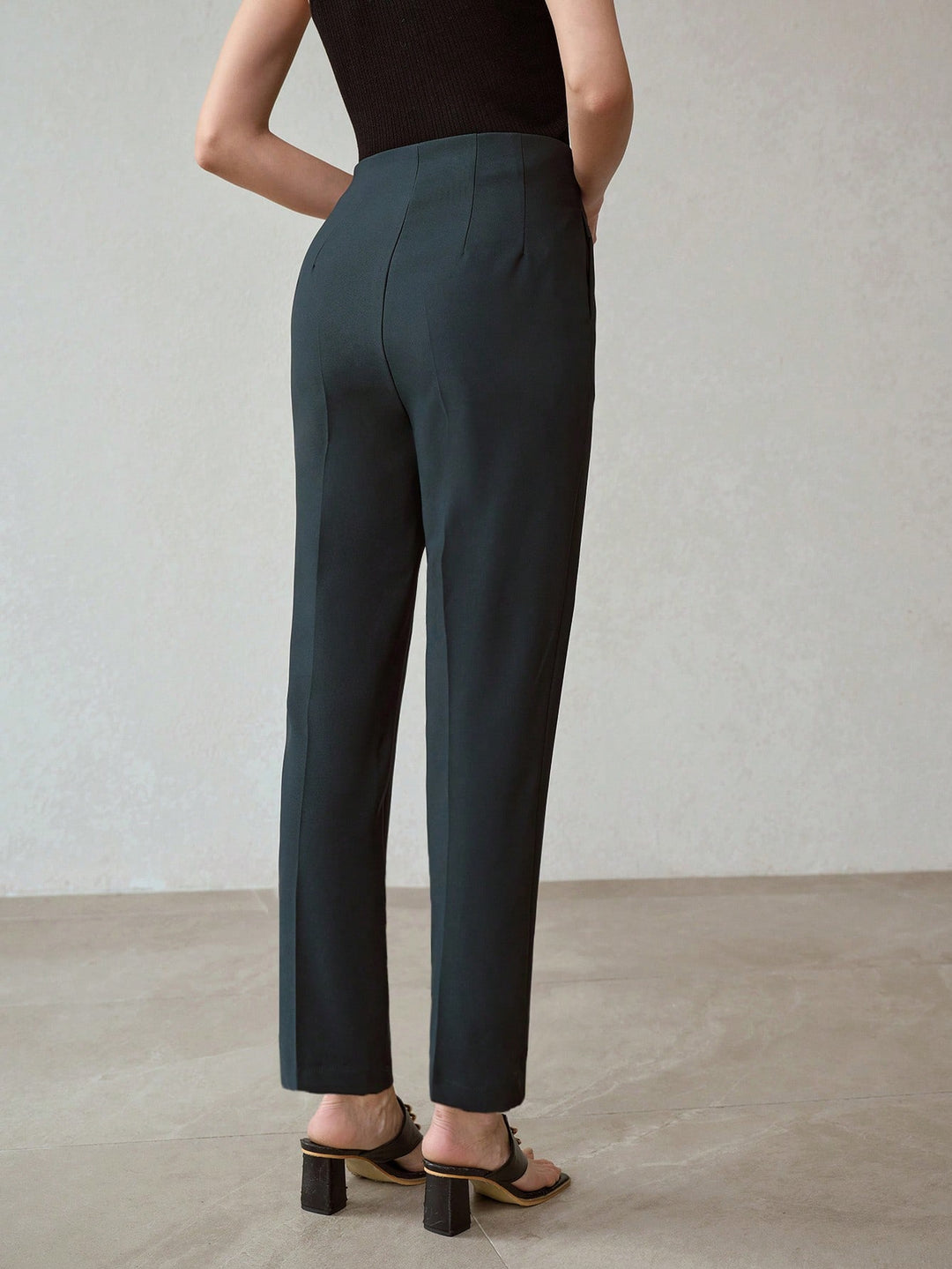 Pantalon SHEIN, verde