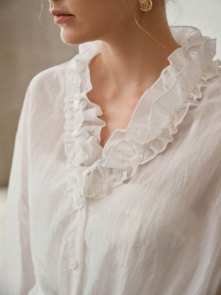 Bluza SHEIN, alb