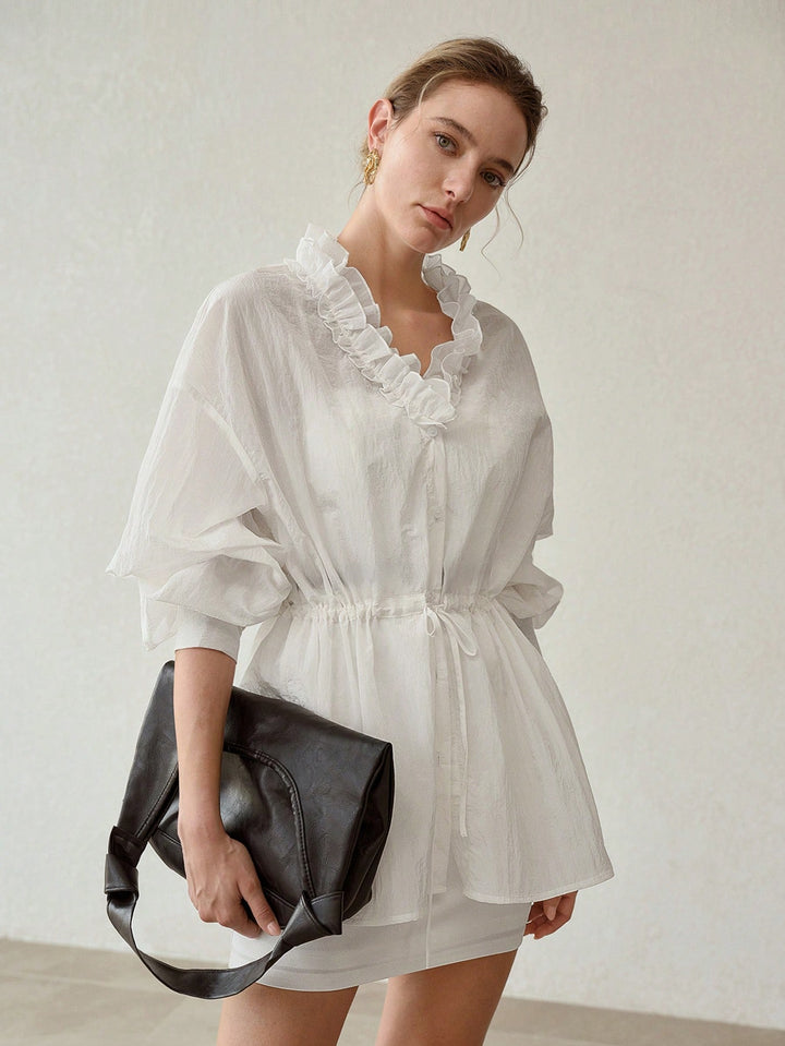Bluza SHEIN, alb