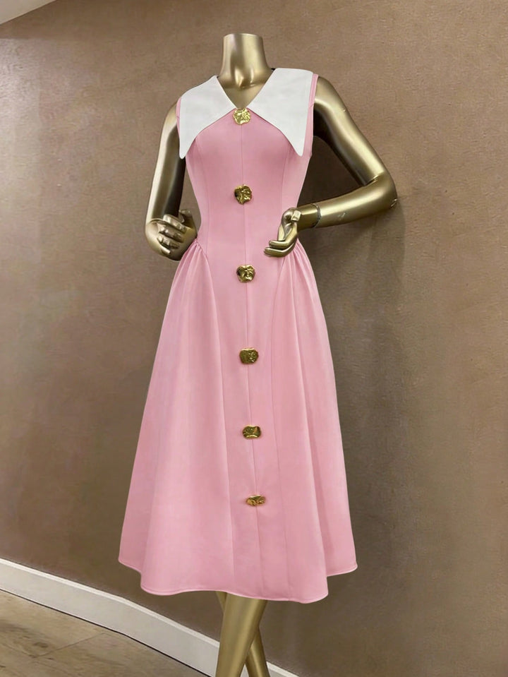 Rochie maxi SHEIN, roz