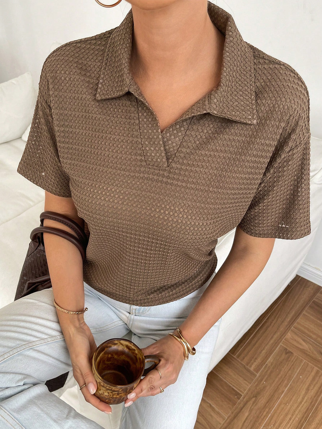 Tricou SHEIN, maro