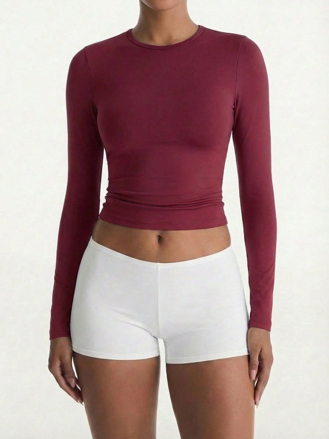 Tricou SHEIN, vișiniu
