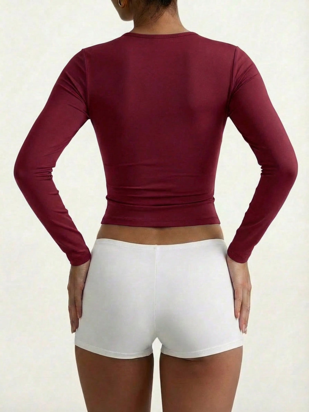 Tricou SHEIN, vișiniu