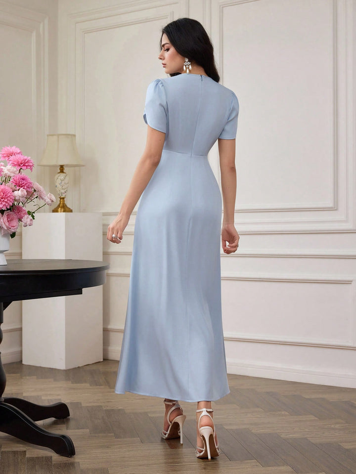 Rochie maxi SHEIN, albastru