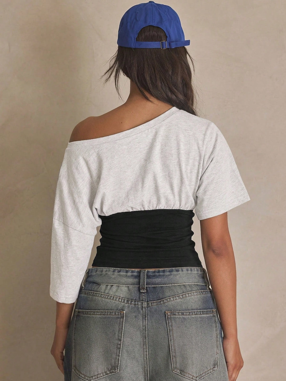 Top SHEIN, gri