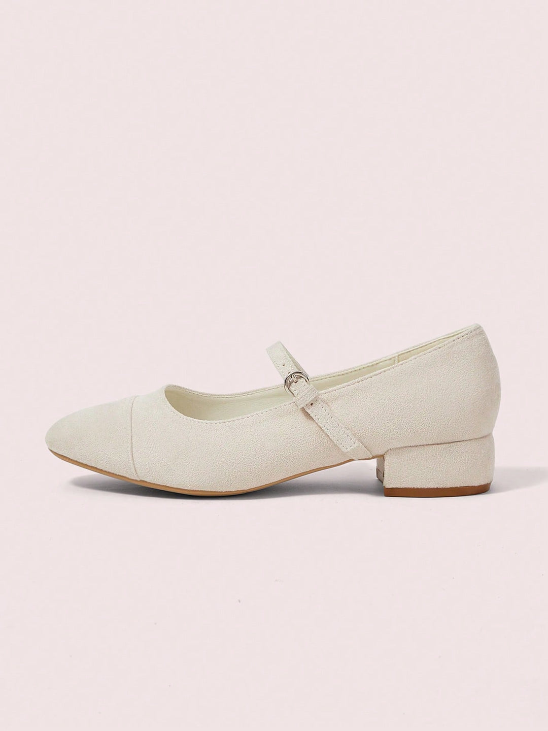 Pantofi cu toc SHEIN, alb