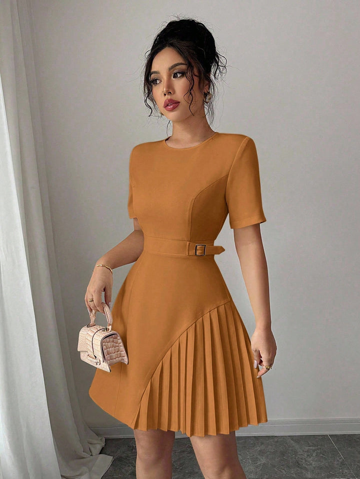 Rochie mini SHEIN, maro