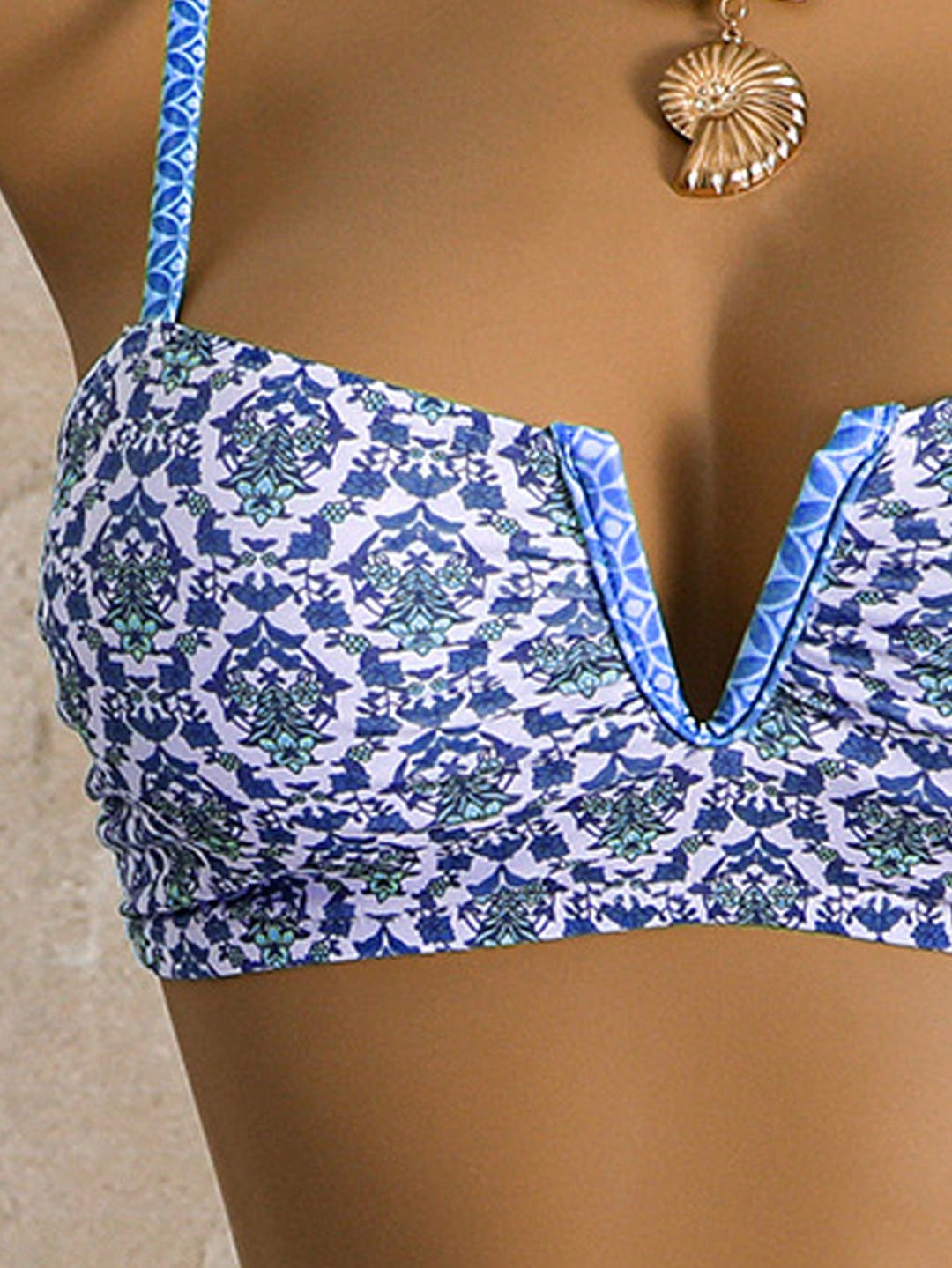 Set bikini SHEIN, albastru