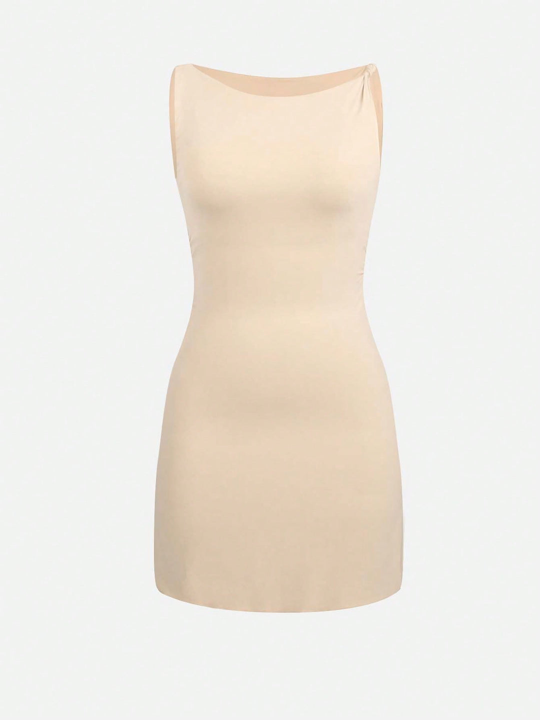 Rochie scurtă SHEIN, bej