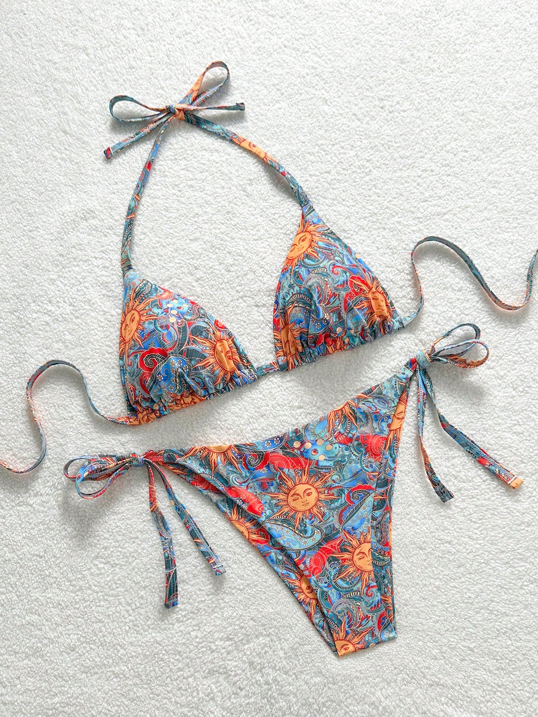 Set bikini de baie SHEIN, mix culori
