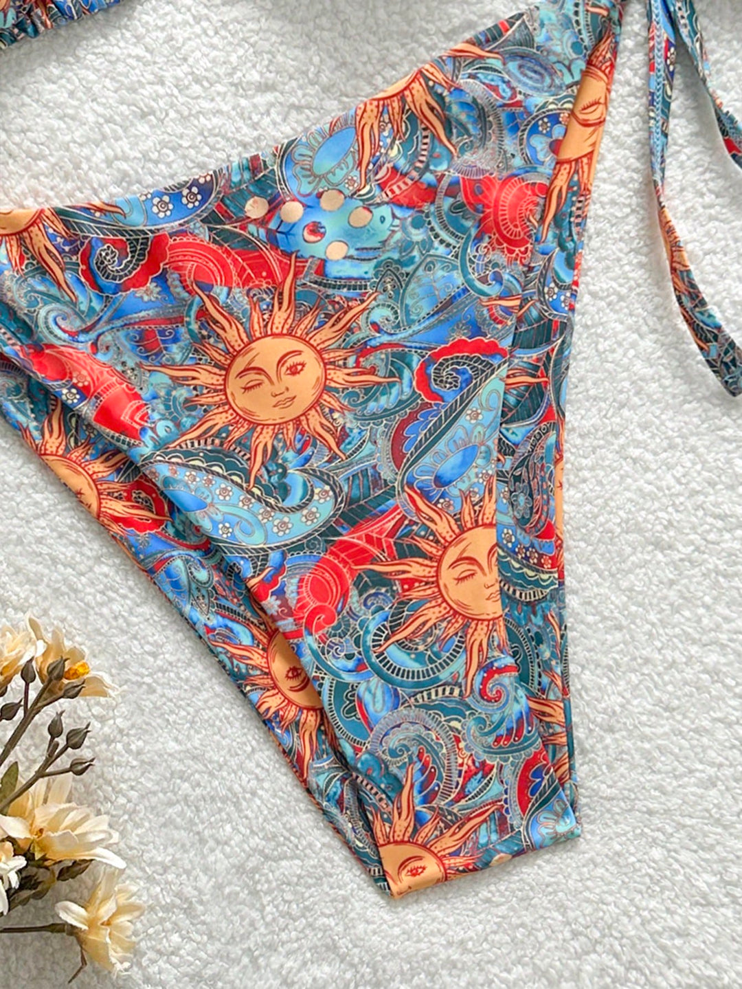 Set bikini de baie SHEIN, mix culori