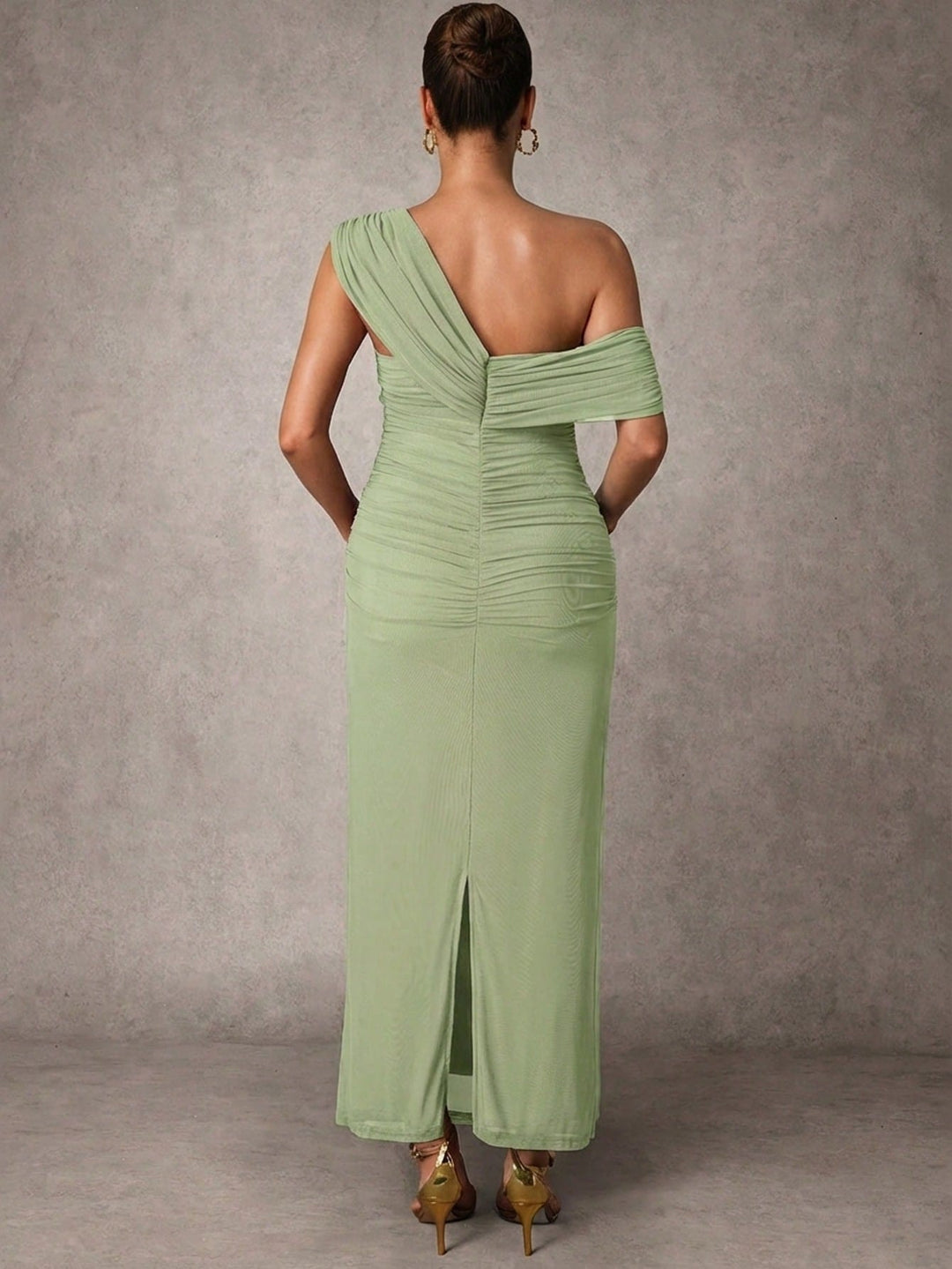 Rochie maxi SHEIN, verde