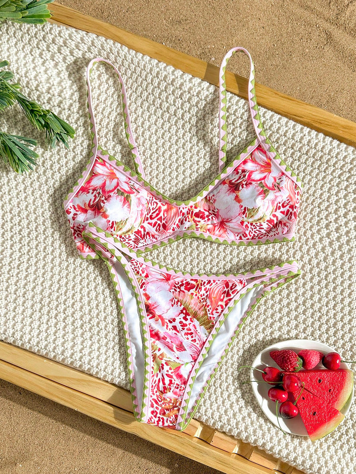 Set bikini SHEIN, mix culori