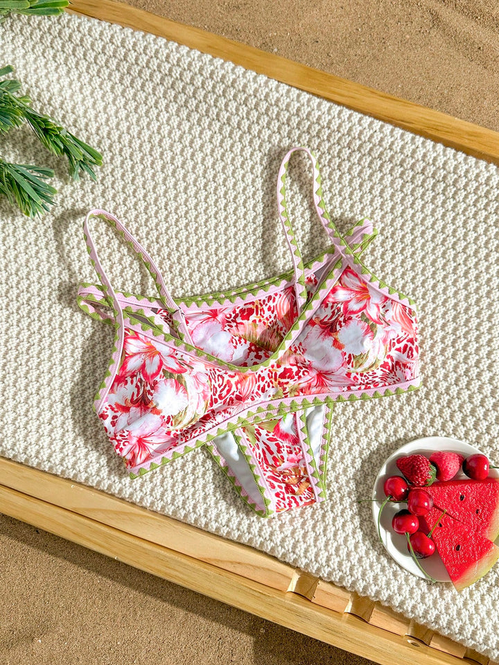 Set bikini SHEIN, mix culori