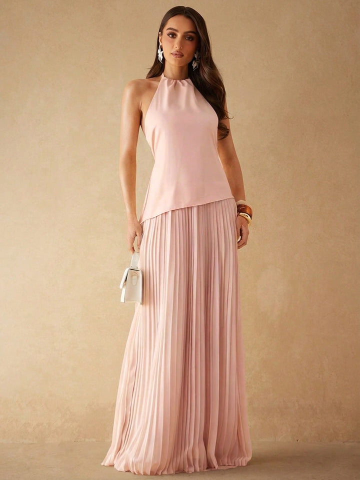 Rochie maxi SHEIN, roz