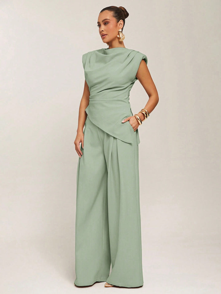 Top SHEIN, verde