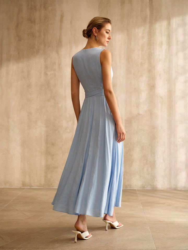 Rochie maxi SHEIN, albastru