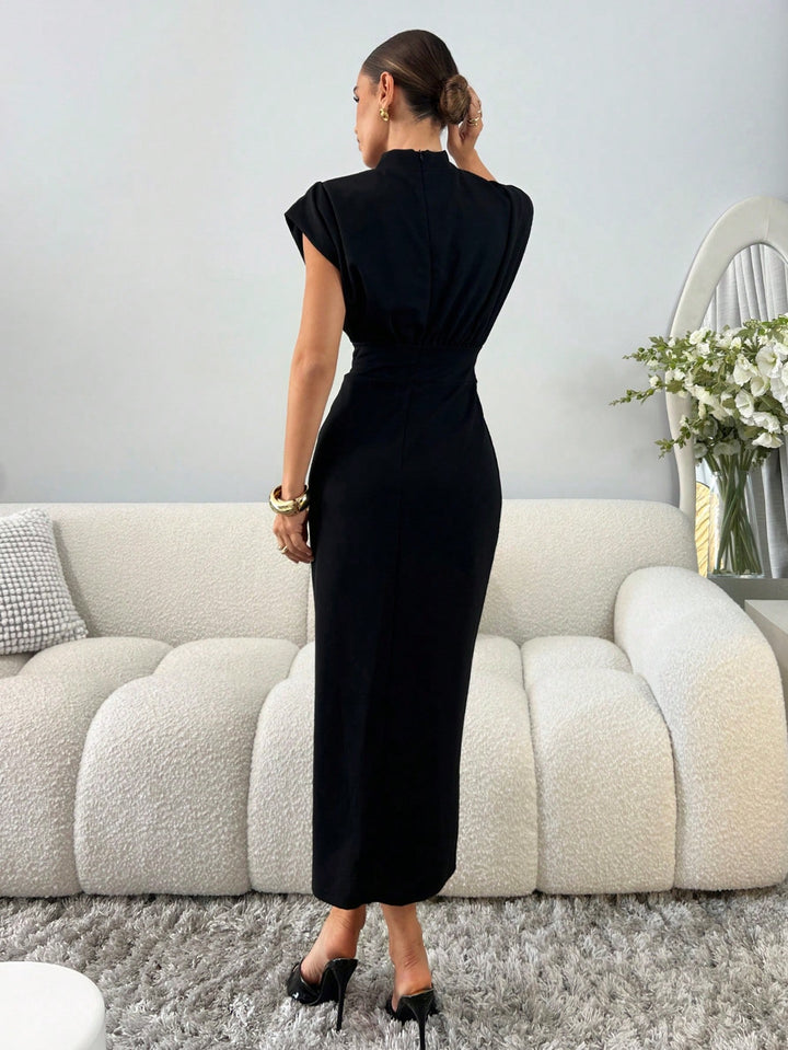 Rochie midi SHEIN, negru
