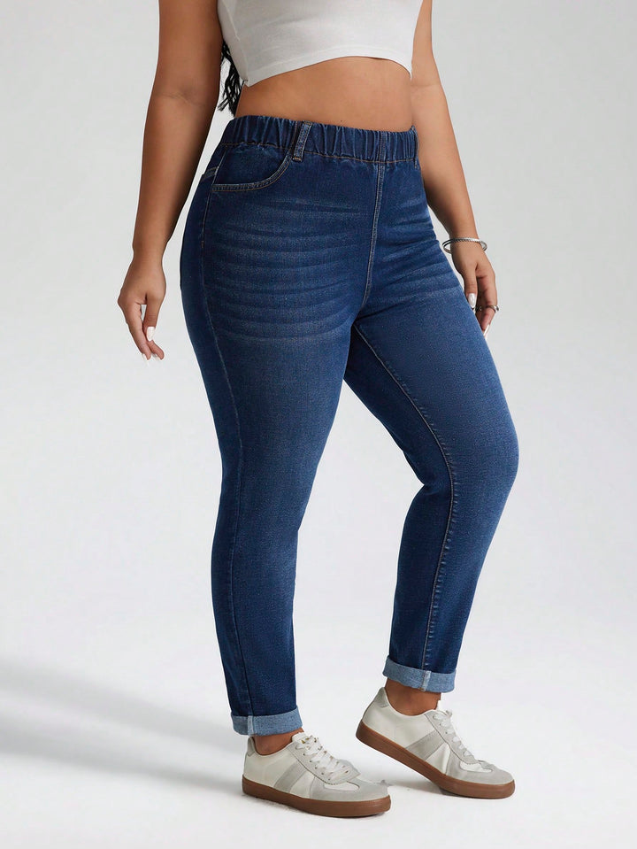 Jeans SHEIN, albastru