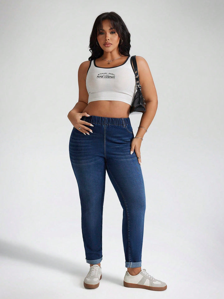 Jeans SHEIN, albastru