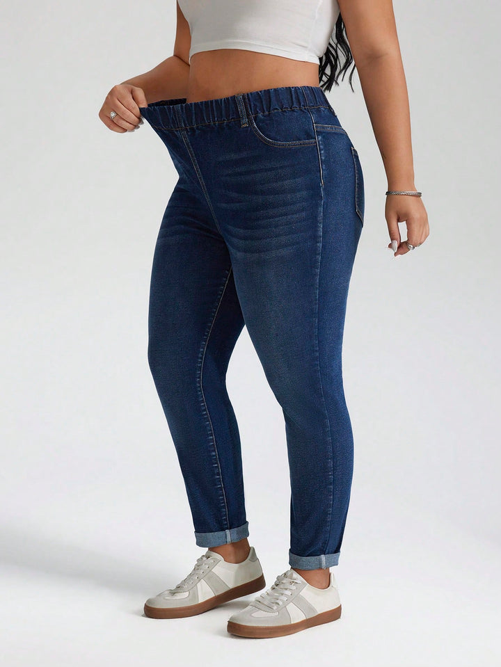 Jeans SHEIN, albastru