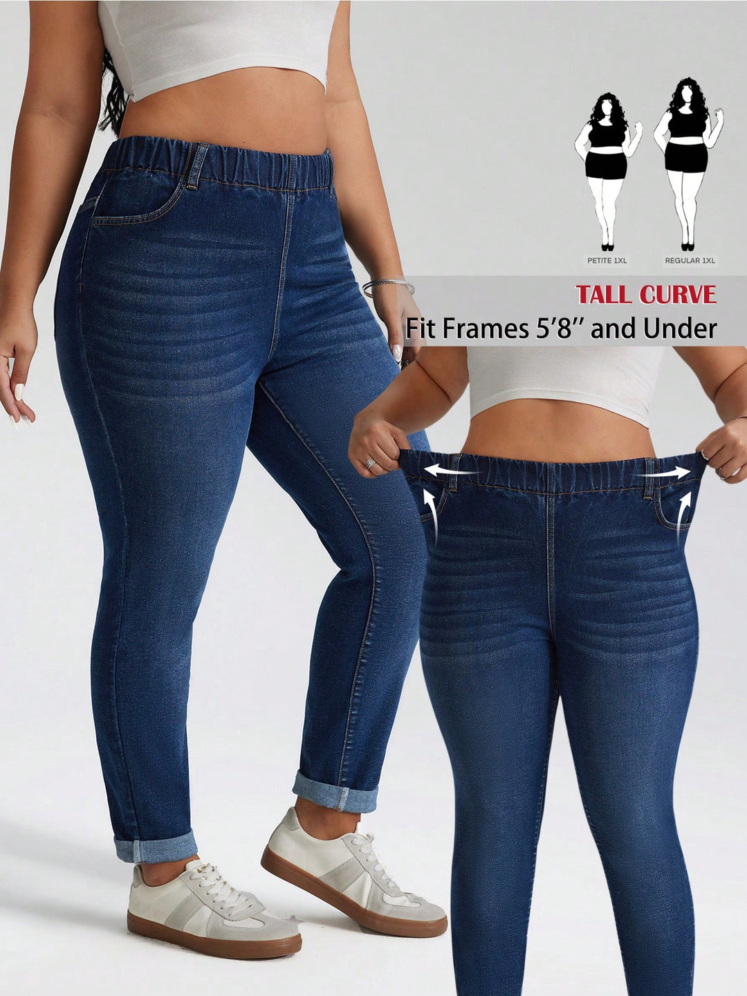 Jeans SHEIN, albastru