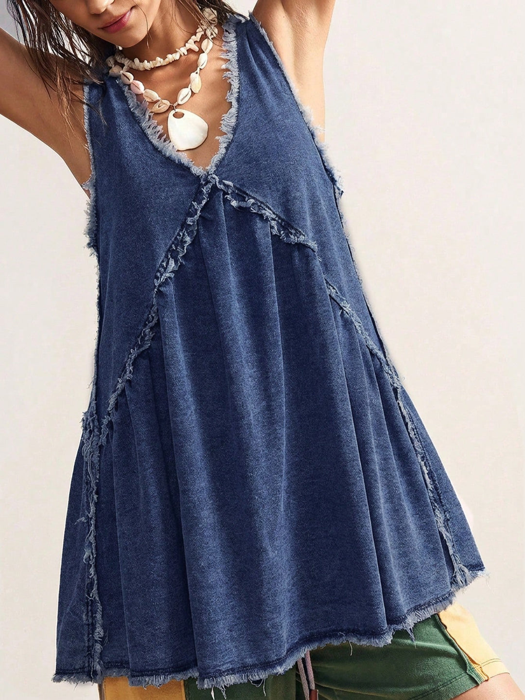 Rochie mini de blugi SHEIN, albastru