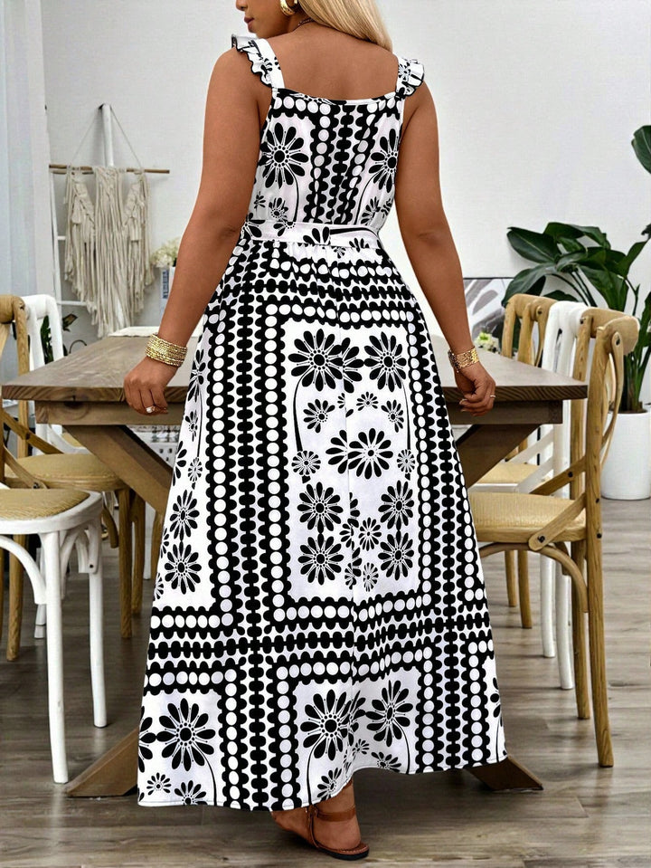 Rochie maxi SHEIN, negru