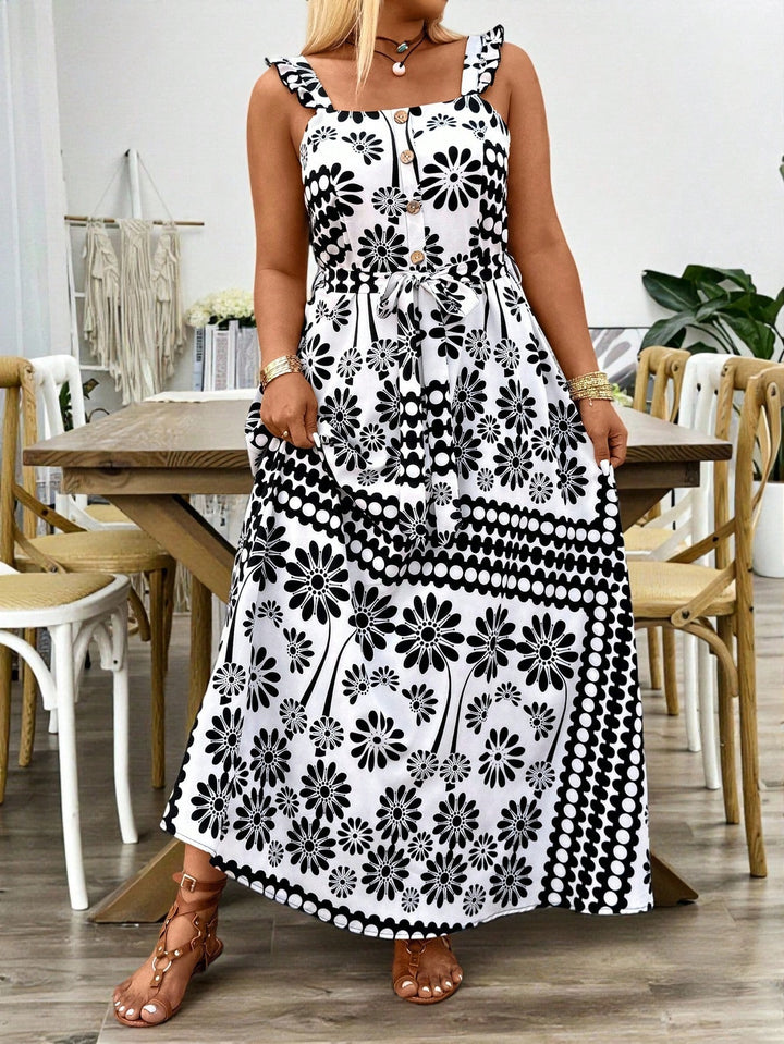 Rochie maxi SHEIN, negru