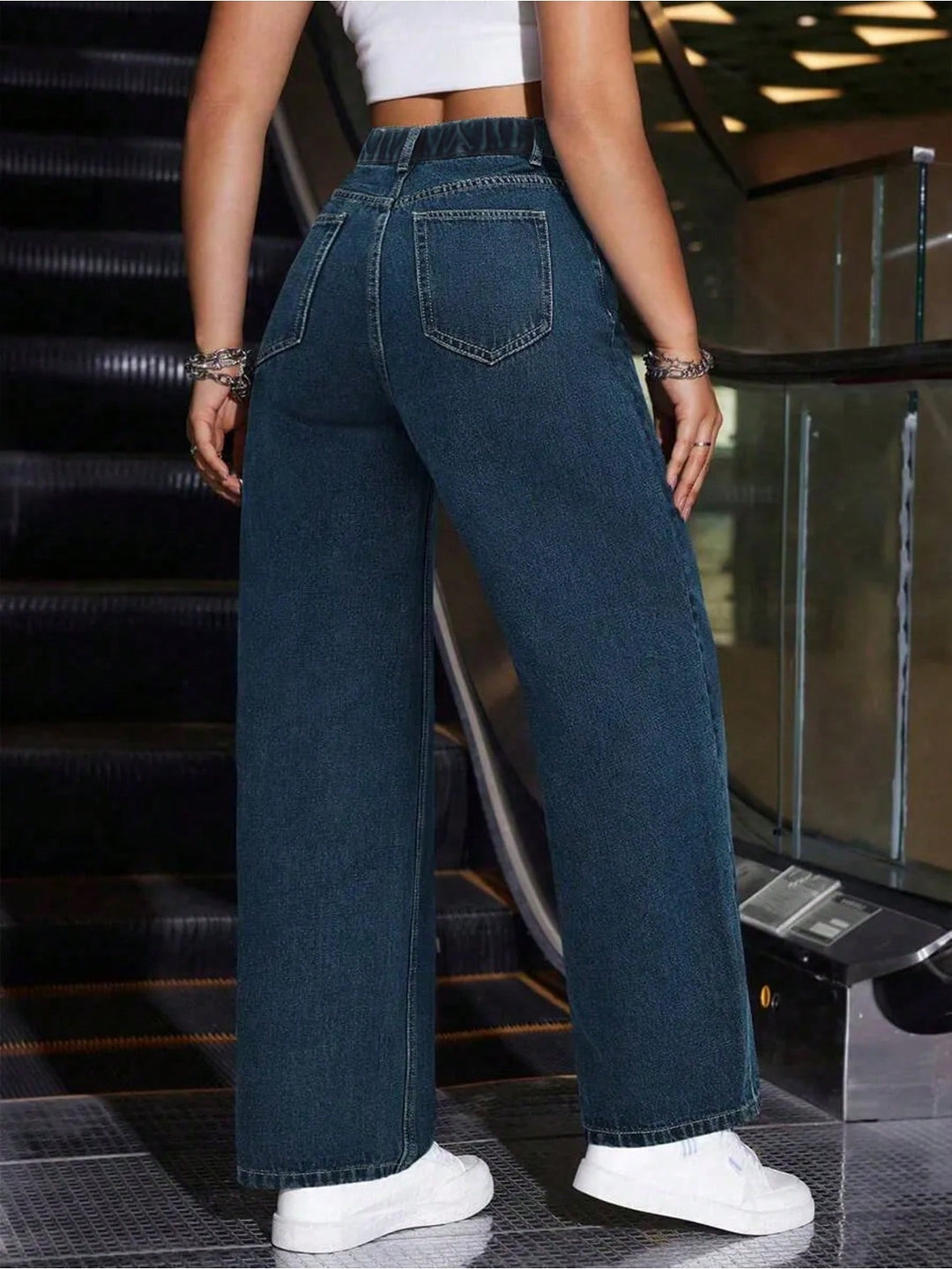 Jeans SHEIN, albastru