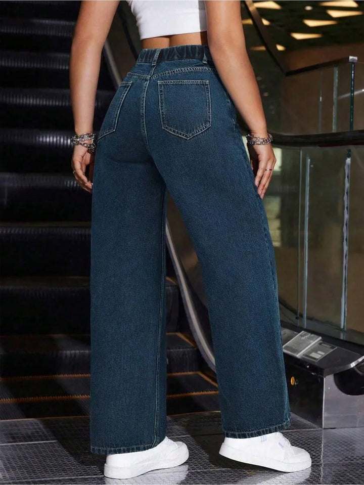 Jeans SHEIN, albastru