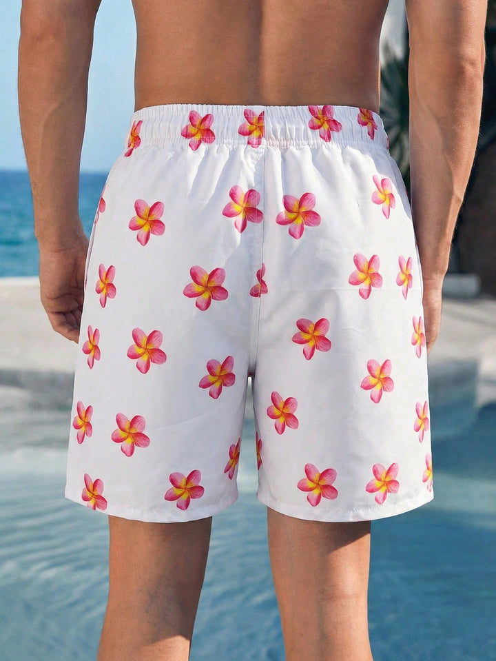 Short de plajă SHEIN, alb