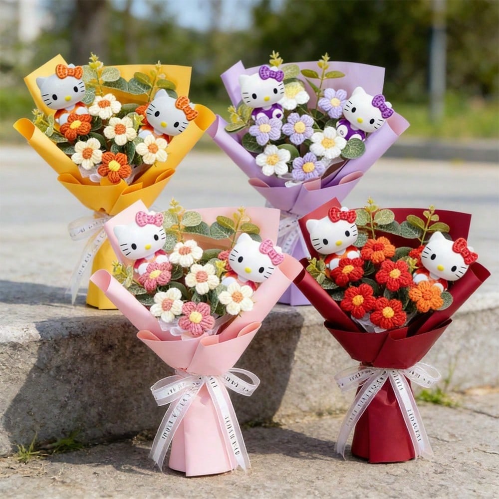 Floari artificiale SHEIN, mix culori