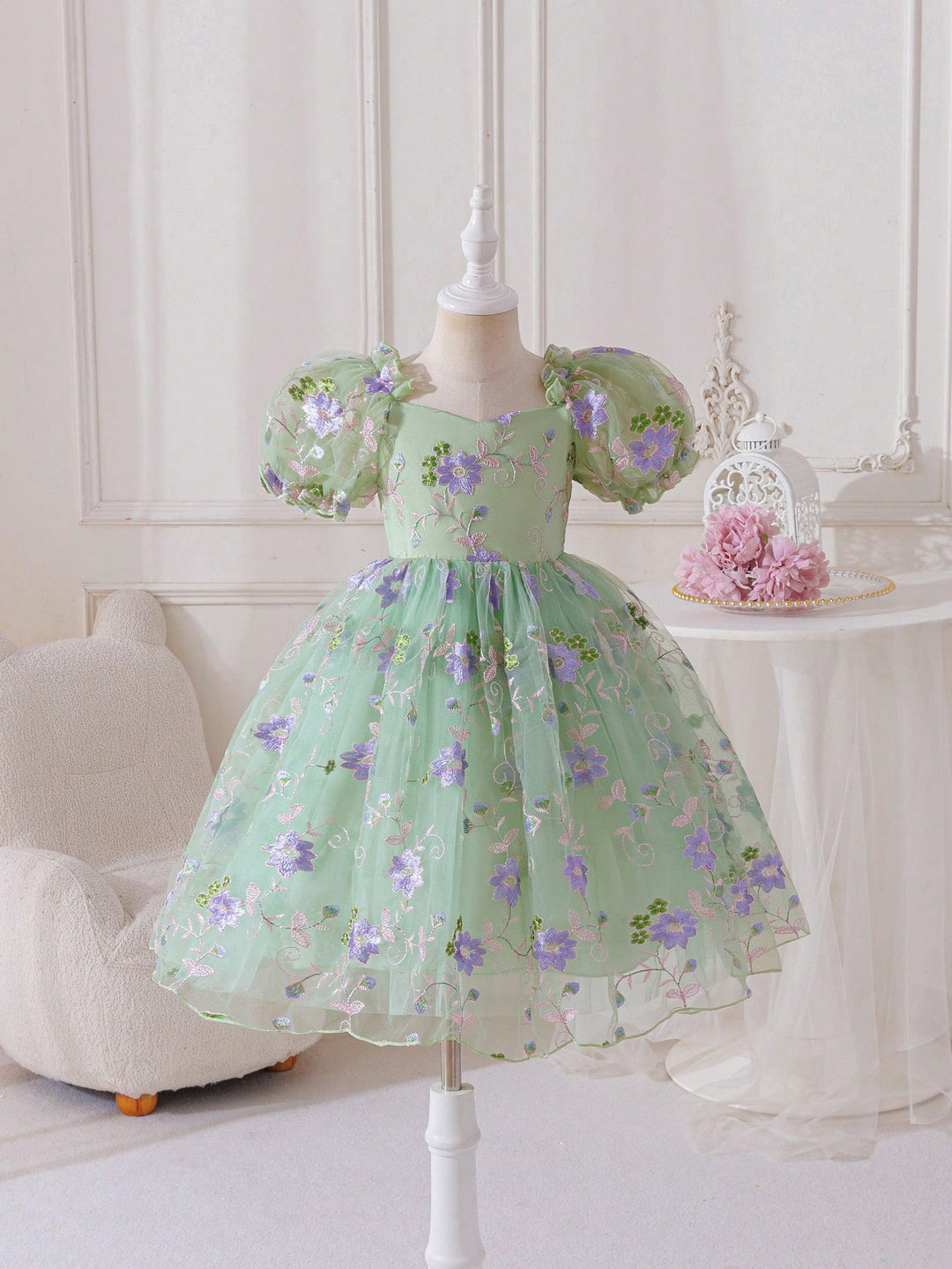 Rochie pentru copii SHEIN, verde